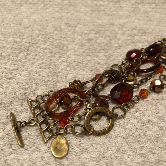 Chunky Beaded Bracelet - Picture 3 of 5